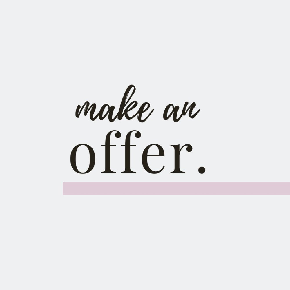 ♡ Make me an Offer ♡